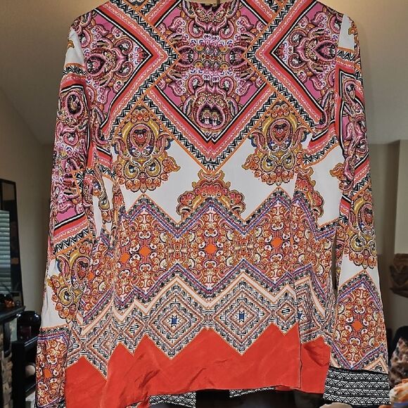 Colorful Patterned Women's Jacket - Picture 5 of 5